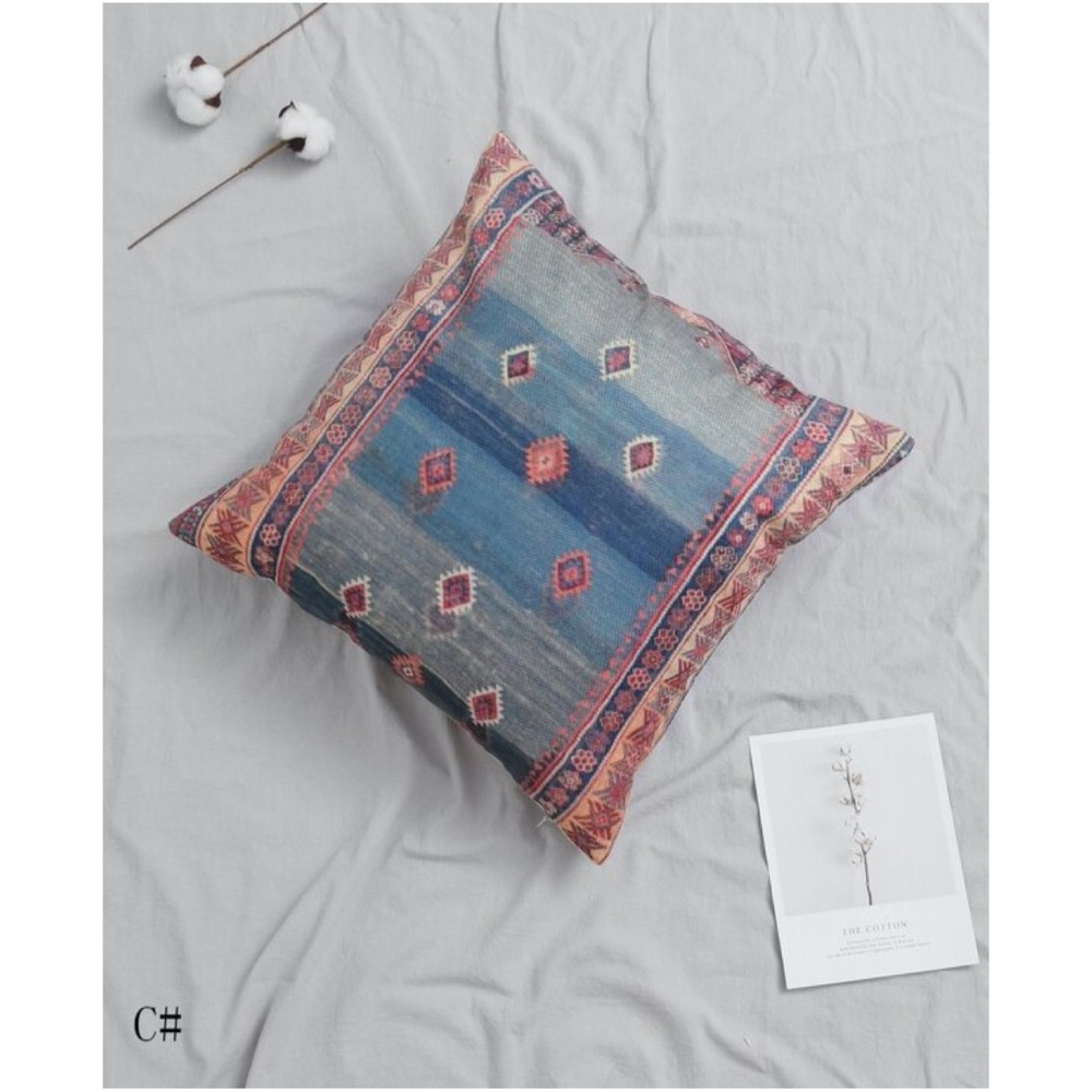 Print cushion/pillow zipper cover - 4 styles - Picture 2 of 11